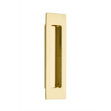 Emtek 220310 Modern Rectangular Brass Flush Pulls (2" x 10")
