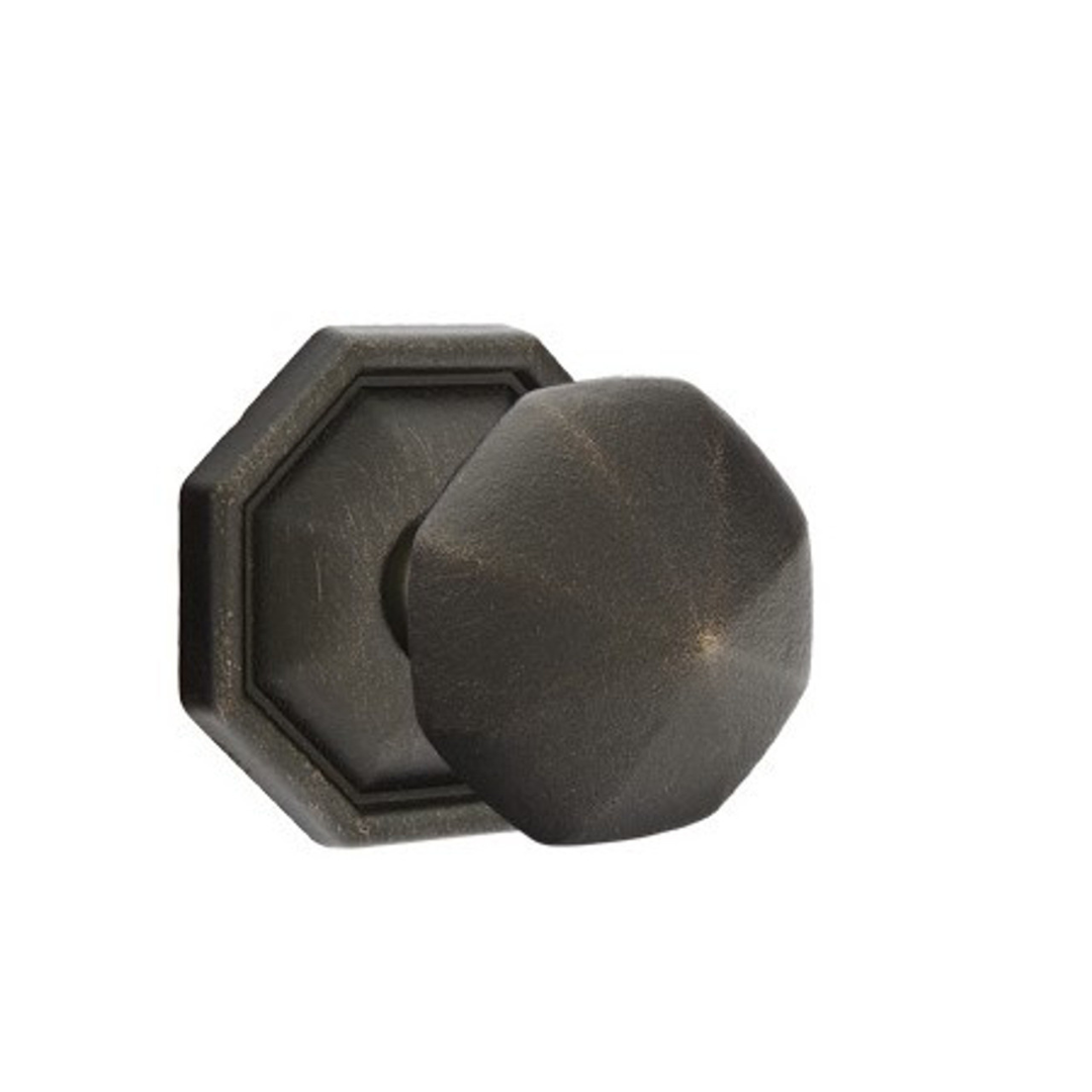 Emtek 70515 TUSCANY BRONZE - KNOBSETS With #15 Rosette Dummy, Pair