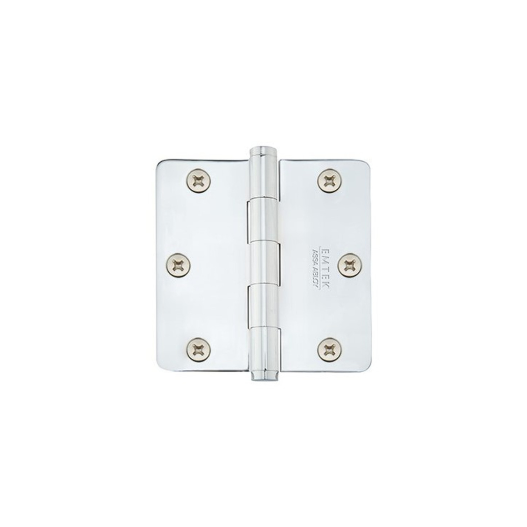 Emtek 96223 Heavy Duty Hinges (Pair), 3-1/2" x 3-1/2" with 1/4" Radius Corners