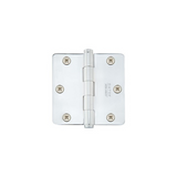 Emtek 96223 Heavy Duty Hinges (Pair), 3-1/2" x 3-1/2" with 1/4" Radius Corners