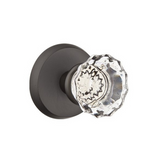 Emtek 8510 GLASS - Knobsets With Watford Rosette Dummy, Pair