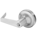 Accentra Rose x Lever Trim, Classroom (08), Augusta Lever