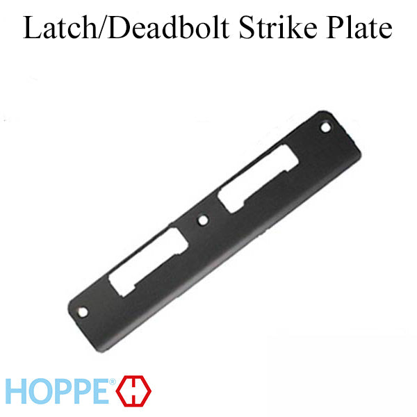 Latch & Deadbolt Strike, Curved Lip - PC0010N 1.70 x 8.82 - Rustic Umber