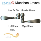 Munchen Lever Handle for Right Handed Multipoint Lock Handlesets - Satin Nickel, 2194283