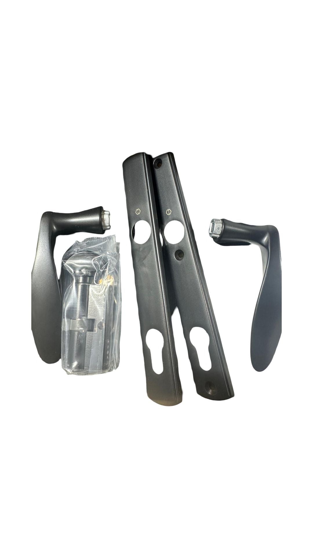 ACTIVE HOPPE MULTI-POINT HANDLE SET WITH RODOS LEVER, M1603/216N - MATTE BLACK , 2111126