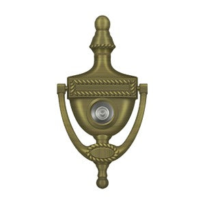 Door Knocker-Viewer, Victorian Rope