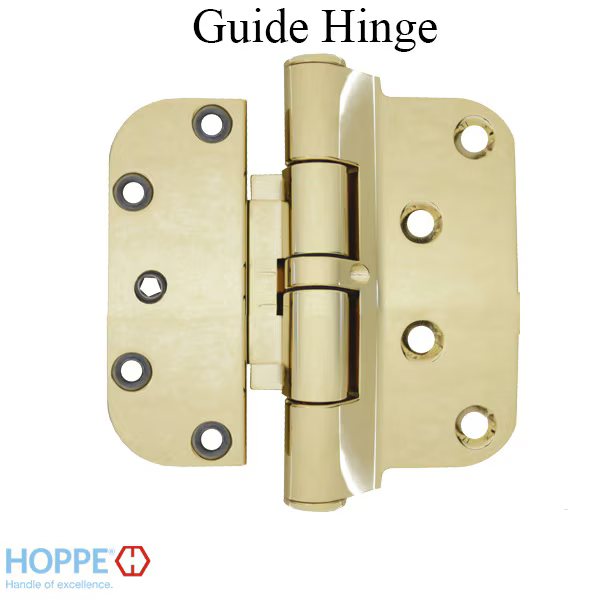 Hoppe F77-R, 2009 Guide Hinge, Resista Brass - 2664601