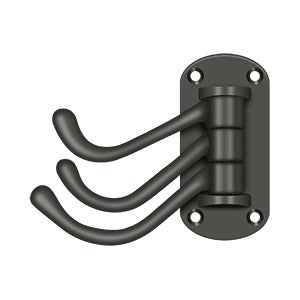 Triple Swivel Hook, Heavy Duty, 4" Projection