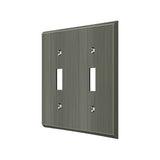 Switch Plate, Double Standard