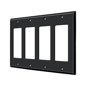 Switch Plate, Quadruple Rocker
