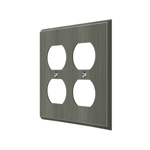 Switch Plate, Quadruple Outlet