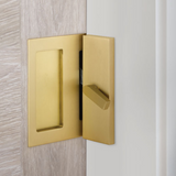 Emtek 222201 Modern Rectangular Barn Door Privacy Locks