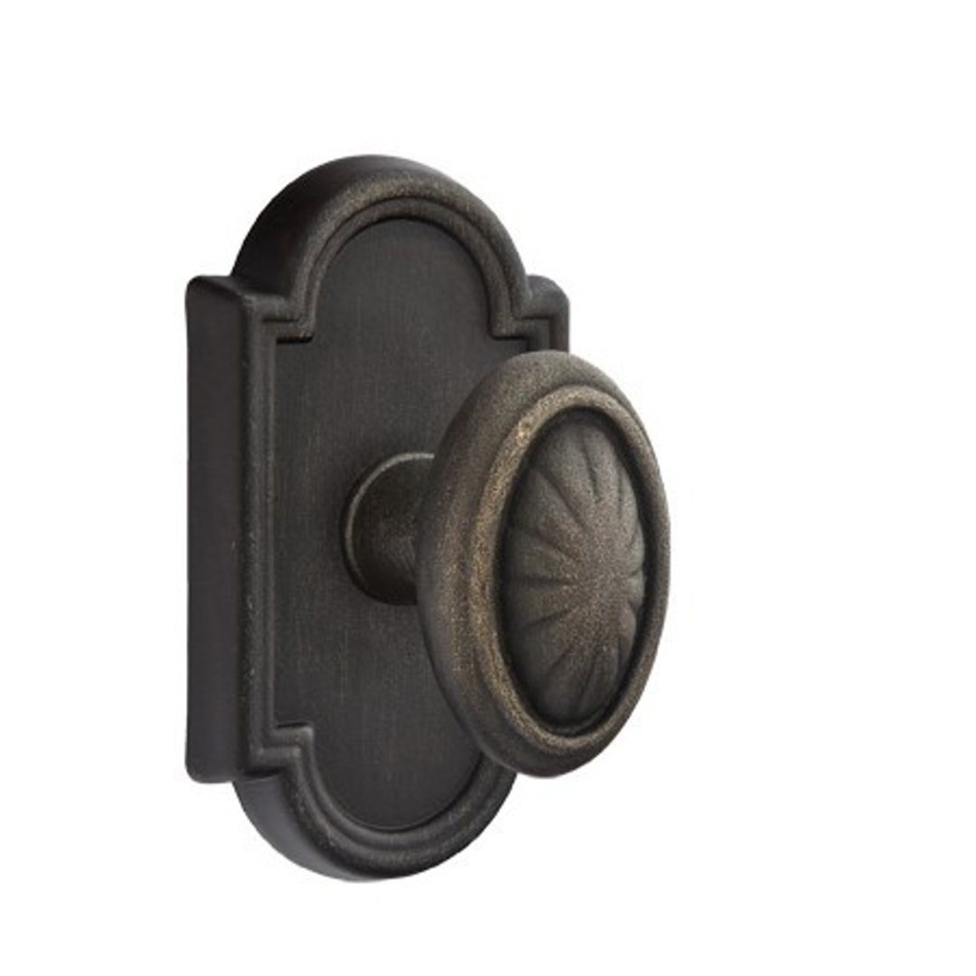 Emtek 70511 TUSCANY BRONZE - KNOBSETS With #11 Rosette Dummy, Pair