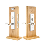 Emtek 3151 Harrison Brass Mortise Entrance Lockset - Dummy