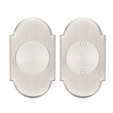 Emtek 2036 #8 Classic Arched Pocket Door Tubular Lock (2-1/2" x 4-3/8") - Dummy