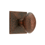 Emtek 5056 ARTS & CRAFTS - KNOBSETS With Hammered Rosette Dummy, Pair
