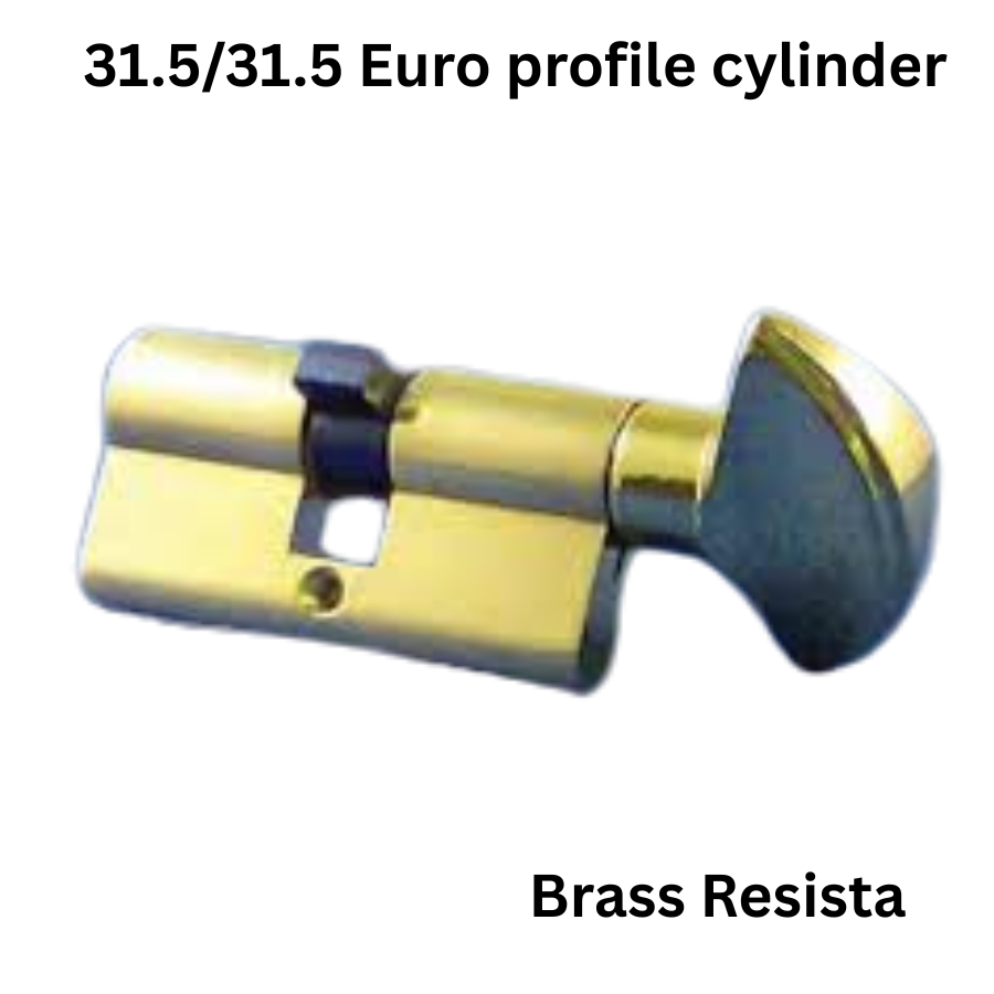 Hoppe 90 Degree Crescent Knob Keyed Cylinder - 3142637