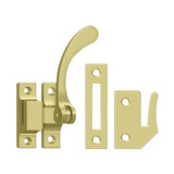Window Lock, Casement Fastener, Reversible, 4-1/2"