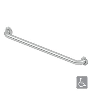 30" Grab Bar, Stainless Steel, Concealed Screw