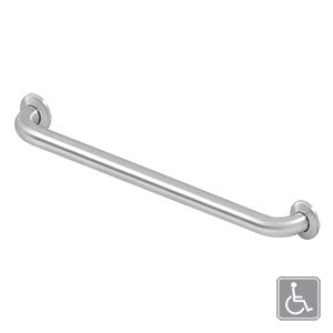 24" Grab Bar, Stainless Steel, Concealed Screw