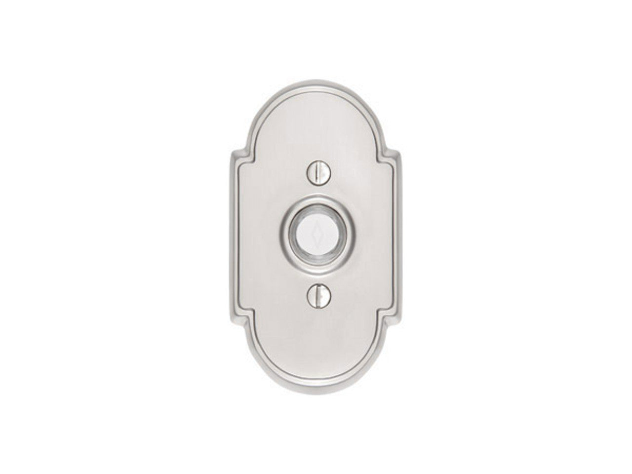 Emtek 2408 Brass Style 8 Door Bell Cover