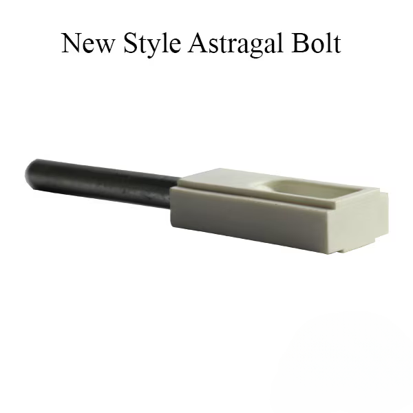 Astragal Bolt, Latest Design - Therma-Tru Door With 7/8" Thick Astragal - 362212