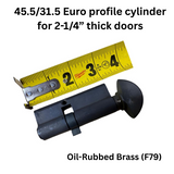 Hoppe 90 degree Key Cylinder 3637171