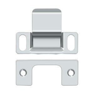 Strike Plate, Dust Cup, Adjustable, 2-3/4" x 1-1/4"