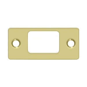 Strike Plate, Deadbolt, 2-3/4" x 1-1/4"