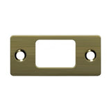 Strike Plate, Deadbolt, 2-3/4" x 1-1/4"