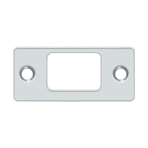 Strike Plate, Deadbolt, 2-3/4" x 1-1/4"