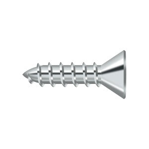 Wood Screw, Steel, #10 x 3/4"
