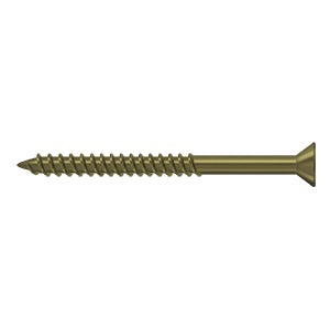 Wood Screw, Steel, #10 x 2-1/2"