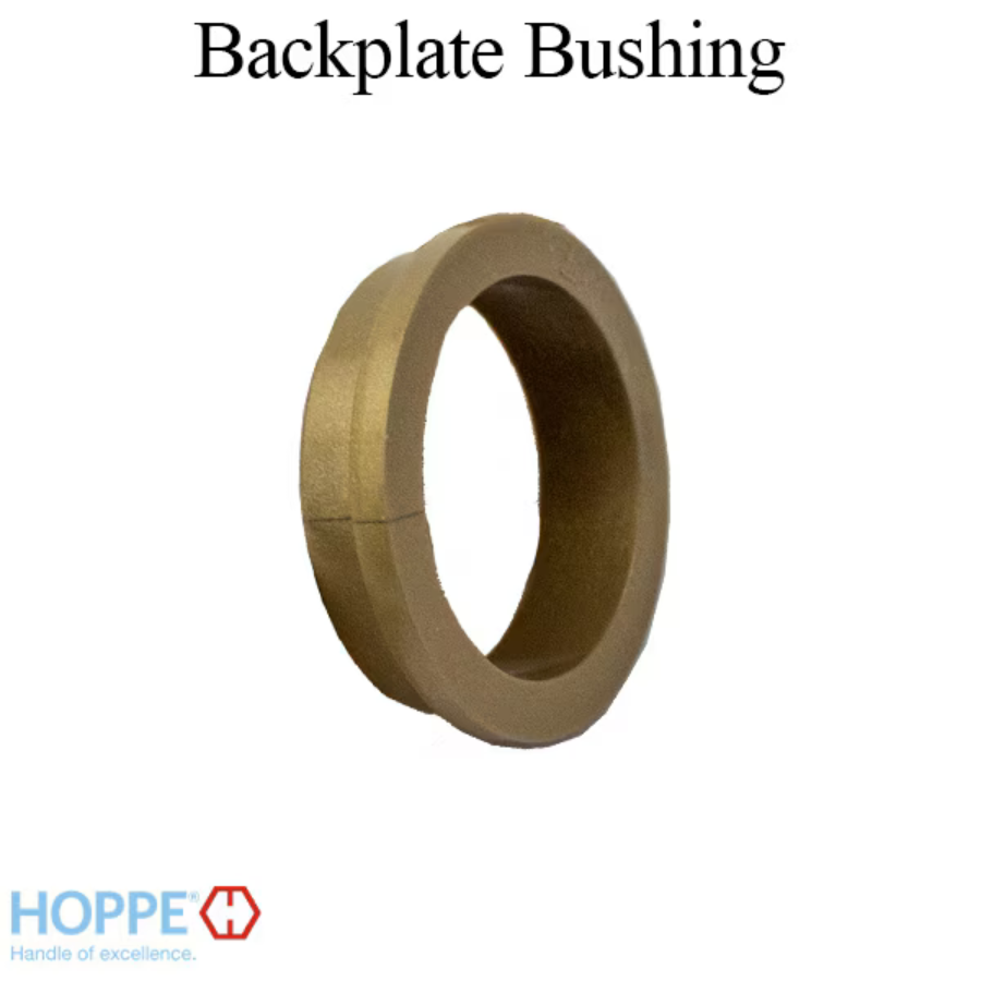 HOPPE / FUHR HANDLE BUSHING 11/16 DIAMETER, PLASTIC - GOLD TONE