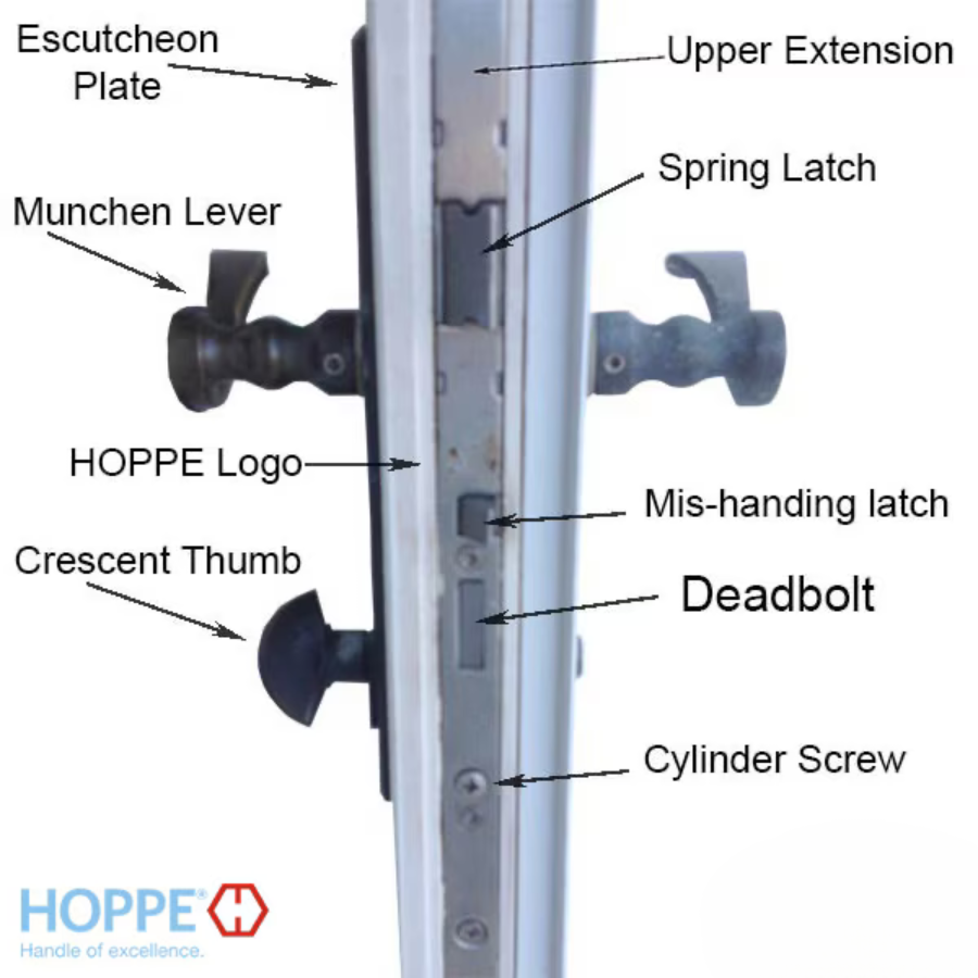 Hoppe 16mm Active Swing Hook, 45/92 Hook @ 29.65" - 3868876