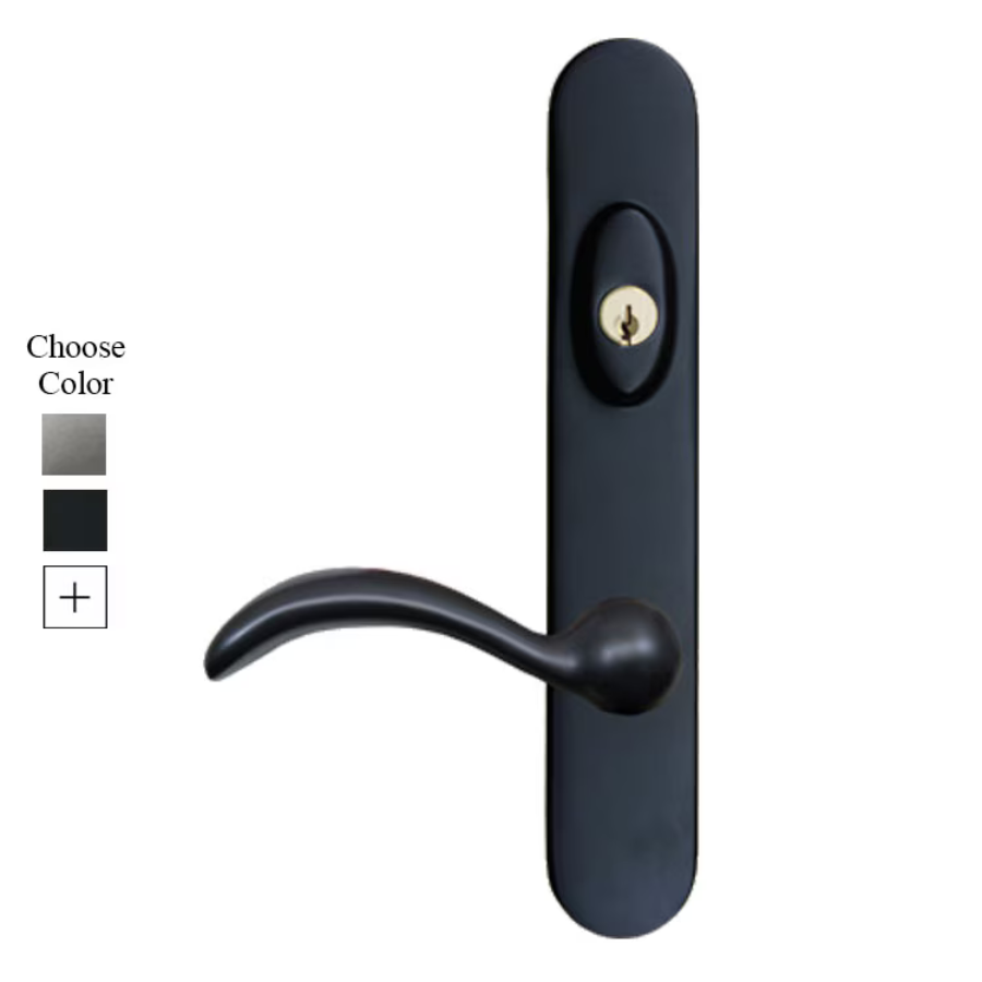 Forgings 10" Round Top Active Keyed Handle Set - 395017