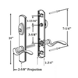 Forgings 10" Round Top Active Keyed Handle Set - 395017