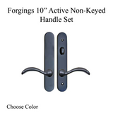 Forgings 10 Inch Round Top Handle Set Active Door Non-Keyed- 395018