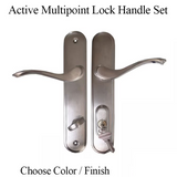 Active Handle Set 400b Right Hand Cambridge Multipoint Lock Trim, Oil Rubbed Bronze - 395112