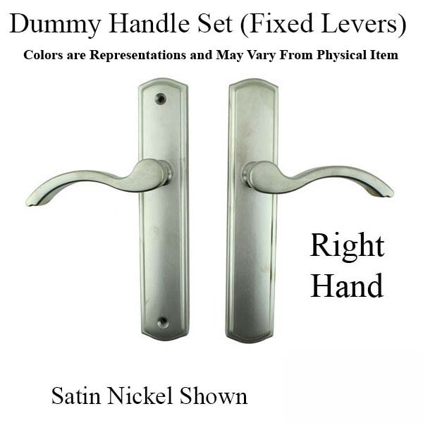 Dummy Handle set 100 Series Lever, C Plate, Right Hand - Choose Color