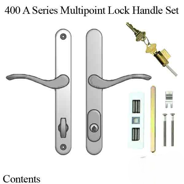 Amesbury 400A Active Handle Set Right Hand Multipoint Lock Trim Choose Color - 395173