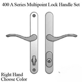 Amesbury 400A Active Handle Set Right Hand Multipoint Lock Trim Choose Color - 395173