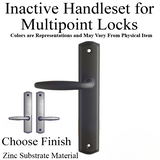 Amesbury 800C Inactive Handle Set Multipoint Lock Trim Zinc Choose Finish - 395221z