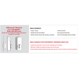 Emtek EMP8469 Square Deadbolt - Modern Brass - Single Cylinder - EMPowered Upgrade