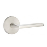 Emtek S300 STAINLESS STEEL - LEVERSETS With Disk Rosette Dummy, Pair