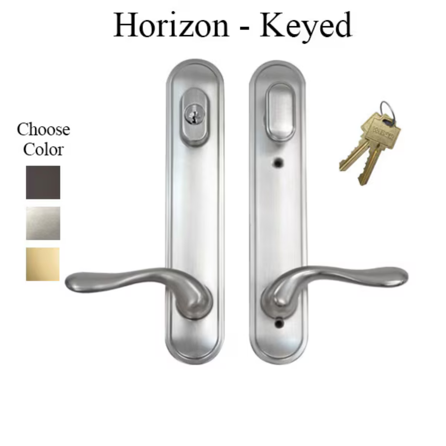 Trilennium Peachtree IPD Active Keyed Handle Set 1-3/4 Door
