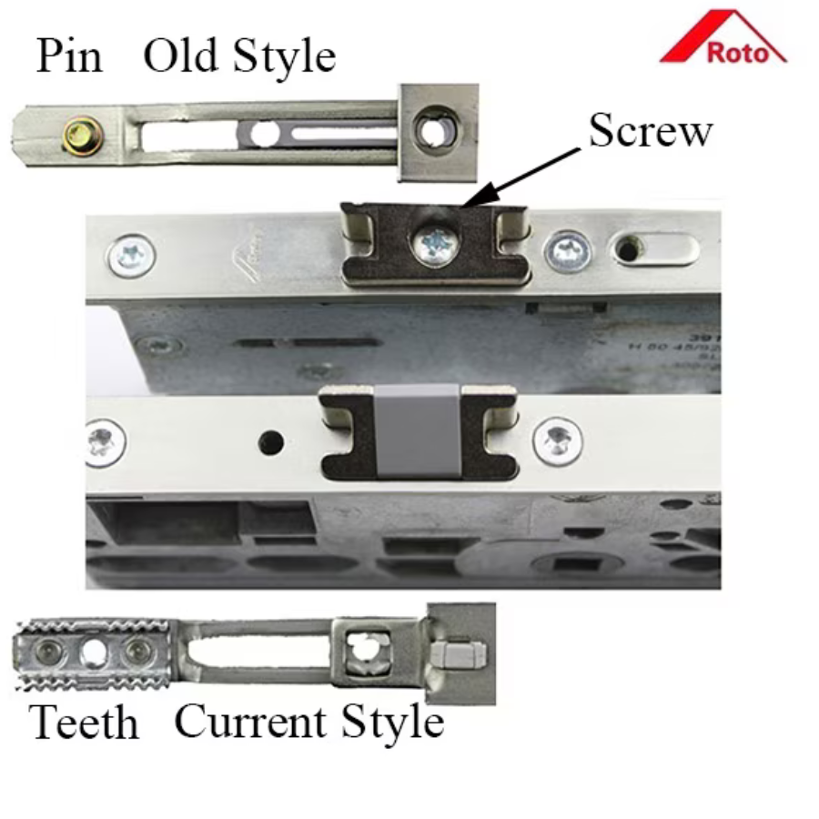 Roto Gear Box only, New Style, Replacement - 35mm backset