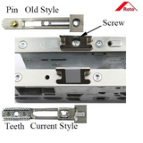 Roto Gear Box only, New Style, Replacement - 45mm backset