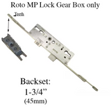 Roto Gear Box only, New Style, Replacement - 45mm backset
