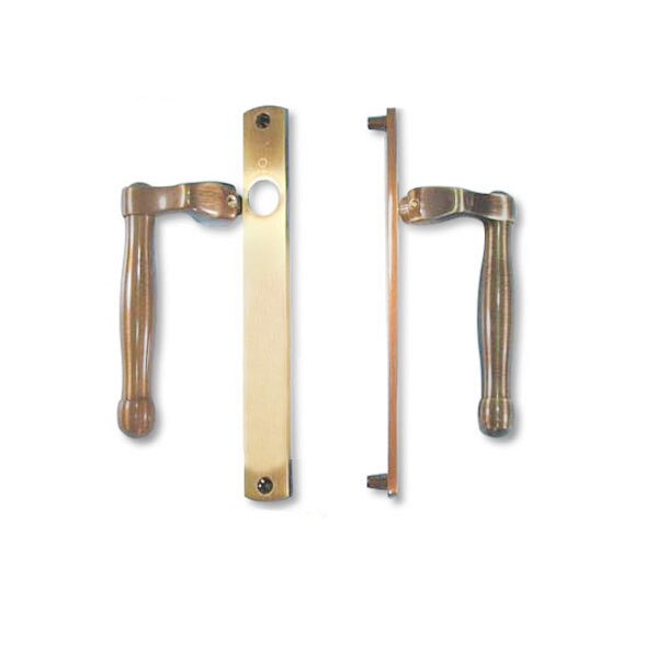 Fuhr L Style Dummy Handle Set for Sliding Patio Doors Inactive